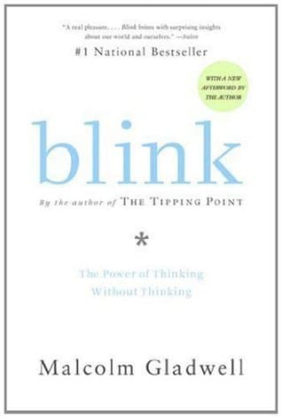 Cover of Blink: the Power of Thinking Without Thinking