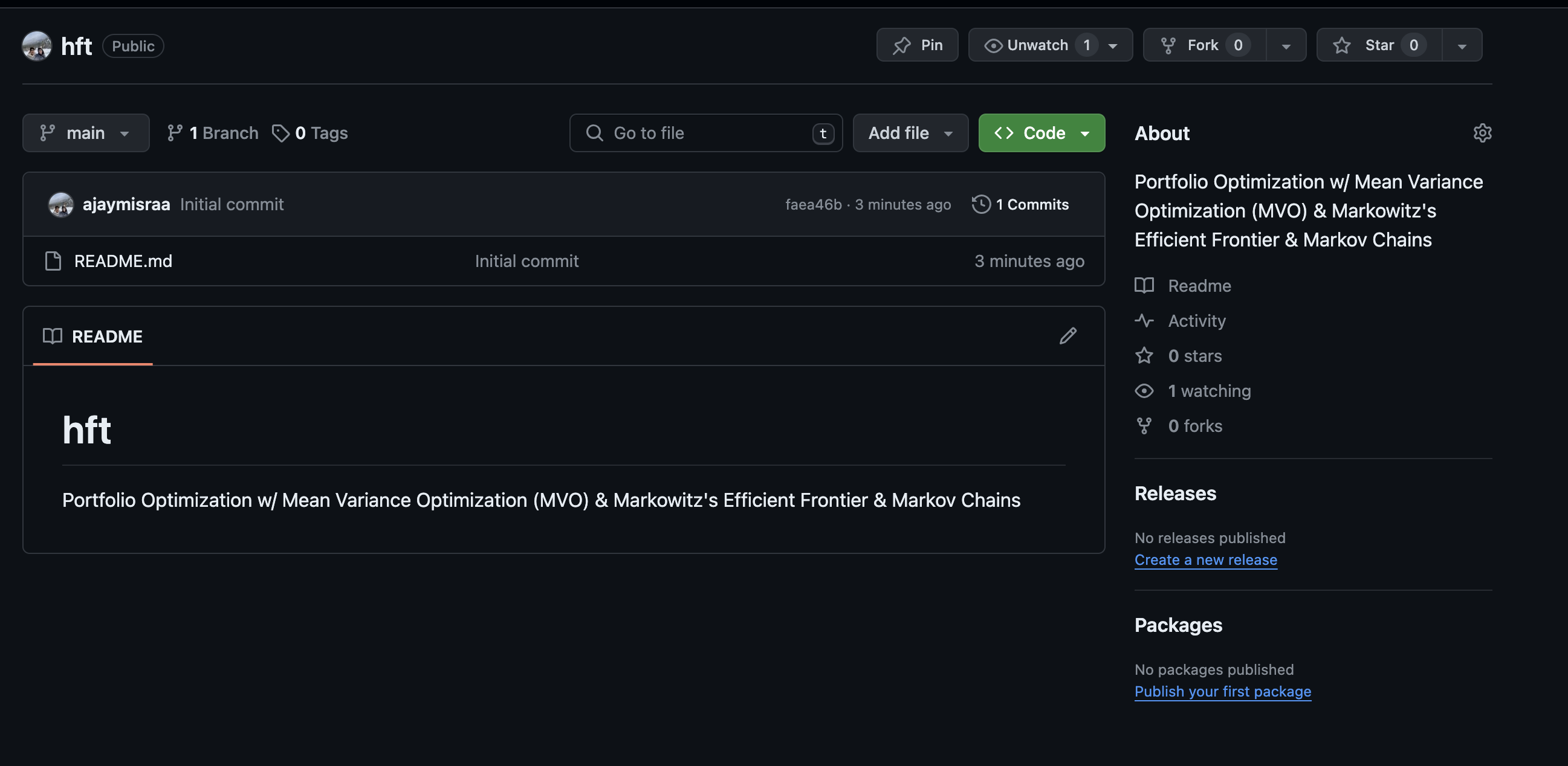 HFT Inference Trading Project
